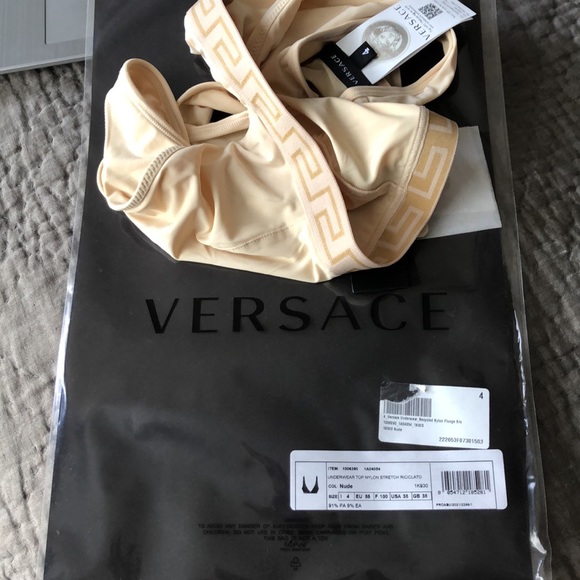 VERSACE Greca Border Bra - Picture 8 of 9